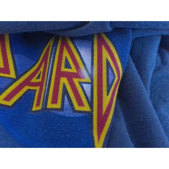 Vintage 1990s Giant By Tultex Def Leppard Euphoria T Shirt Size XL - Picture 7 of 8